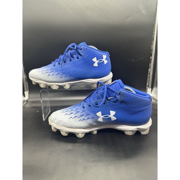 Under Armour Spotlight Franchise 4.0 Mens Size 10 Football Cleats Shoes 3027293 - Picture 3 of 8